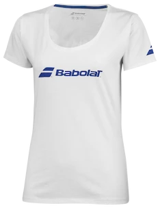 Dámské tričko Babolat  Exercise Babolat Tee Women White