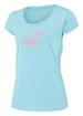 Dámské tričko Babolat  Exercise Flag Tee Women Angel Blue