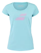 Dámské tričko Babolat  Exercise Flag Tee Women Angel Blue