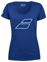 Dámské tričko Babolat  Exercise Flag Tee Women Sodalite Blue