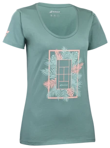 Dámské tričko Babolat  Exercise Message Tee Women Trellis