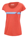 Dámské tričko Babolat  Exercise Stripes Tee Poppy Red