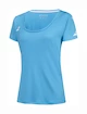 Dámské tričko Babolat  Play Cap Sleeve Top Women Cyan Blue