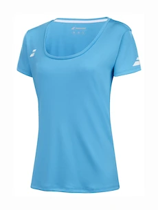 Dámské tričko Babolat  Play Cap Sleeve Top Women Cyan Blue