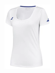 Dámské tričko Babolat  Play Cap Sleeve Top Women White/White