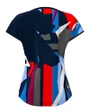 Dámské tričko BIDI BADU  New York 2024 Capsleeve Dark Blue/Red