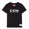 Dámské tričko CCM 125 Anniversary SS Tee Black L