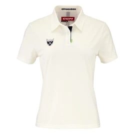 Dámské tričko CCM Golf Polo Blanc