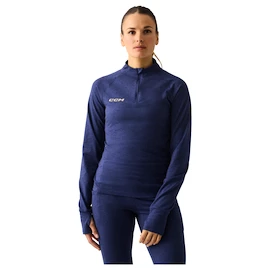 Dámské tričko CCM Outdoor Thermal LS Shirt Heather Blue