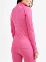 Dámské tričko Craft  Core Dry Active Comfort Zip Pink