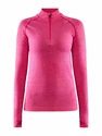 Dámské tričko Craft  Core Dry Active Comfort Zip Pink