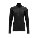 Dámské tričko Devold  Running Cover Woman Zip Neck Caviar L