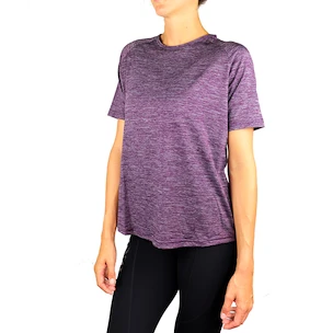 Dámské tričko Endurance  Athlecia Pasew Melange Seamless Tee Purple 36