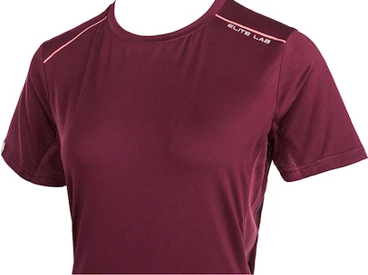 Dámské tričko Endurance  Tech Elite X1 SS Tee Wine 34