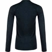 Dámské tričko Endurance  Yalia Seamless Wool Print LS Baselayer Dark Blue