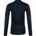 Dámské tričko Endurance  Yalia Seamless Wool Print LS Baselayer Dark Blue