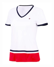 Dámské tričko Fila  T-Shirt Elisabeth White/Fila Red