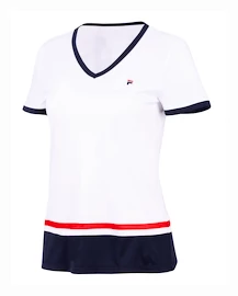 Dámské tričko Fila T-Shirt Elisabeth White/Navy