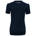 Dámské tričko Head  Club 22 Tech T-Shirt Women Dark Blue