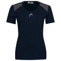 Dámské tričko Head  Club 22 Tech T-Shirt Women Dark Blue