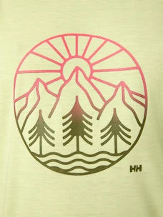 Dámské tričko Helly Hansen  Skog Recycled Graphic Tee Fadded Yallow XS