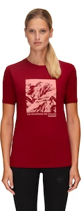 Dámské tričko Mammut  Core T-Shirt Blood Red