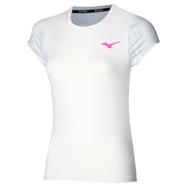 Dámské tričko Mizuno Charge Printed Tee White