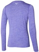 Dámské tričko Mizuno  Impulse Core LS Tee Simply Purple