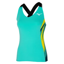 Dámské tričko Mizuno Printed Tank Turquoise