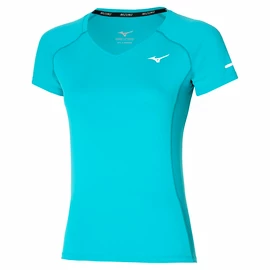 Dámské tričko Mizuno Sun Protect Tee Algiers Blue