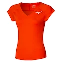 Dámské tričko Mizuno  Tee Mandarin Red M