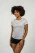 Dámské tričko Nebbia  FIT Activewear T-Shirt “Airy” with Reflective Logo white