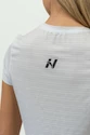 Dámské tričko Nebbia  FIT Activewear T-Shirt “Airy” with Reflective Logo white