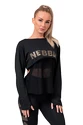 Dámské tričko Nebbia Intense Mesh T-shirt 805 black