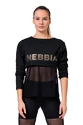 Dámské tričko Nebbia Intense Mesh T-shirt 805 black