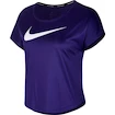 Dámské tričko Nike  Swoosh Run Top SS Purple XS