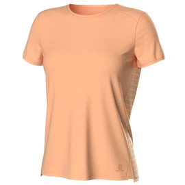 Dámské tričko Salomon Outline Summer SS Tee Apricot Ice