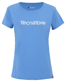 Dámské tričko Tecnifibre Club Cotton Tee Azur