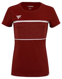 Dámské tričko Tecnifibre Club Tech Tee Cardinal