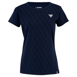 Dámské tričko Tecnifibre Graphic Tee Marine 2024