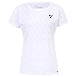 Dámské tričko Tecnifibre Graphic Tee White 2024