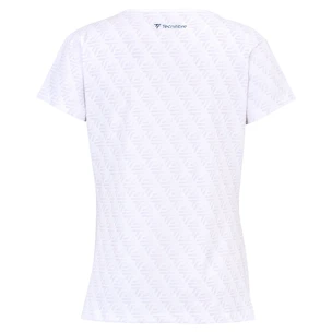 Dámské tričko Tecnifibre  Graphic Tee White 2024