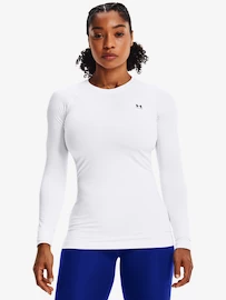 Dámské tričko Under Armour Authentics Crew-WHT