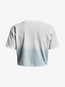 Dámské tričko Under Armour  DIP DYE CROP SS-GRY