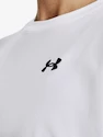 Dámské tričko Under Armour  Esential Cttn Stretch Tee-WHT