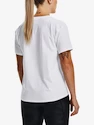 Dámské tričko Under Armour  Esential Cttn Stretch Tee-WHT