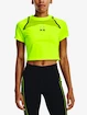 Dámské tričko Under Armour  Run Anywhere Crop SS-GRN