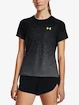 Dámské tričko Under Armour  Rush Cicada Shortsleeve-BLK XS