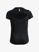 Dámské tričko Under Armour  Streaker Jacquard Tee-BLK