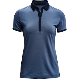 Dámské tričko Under Armour Zinger SS Novelty Polo Mineral Blue